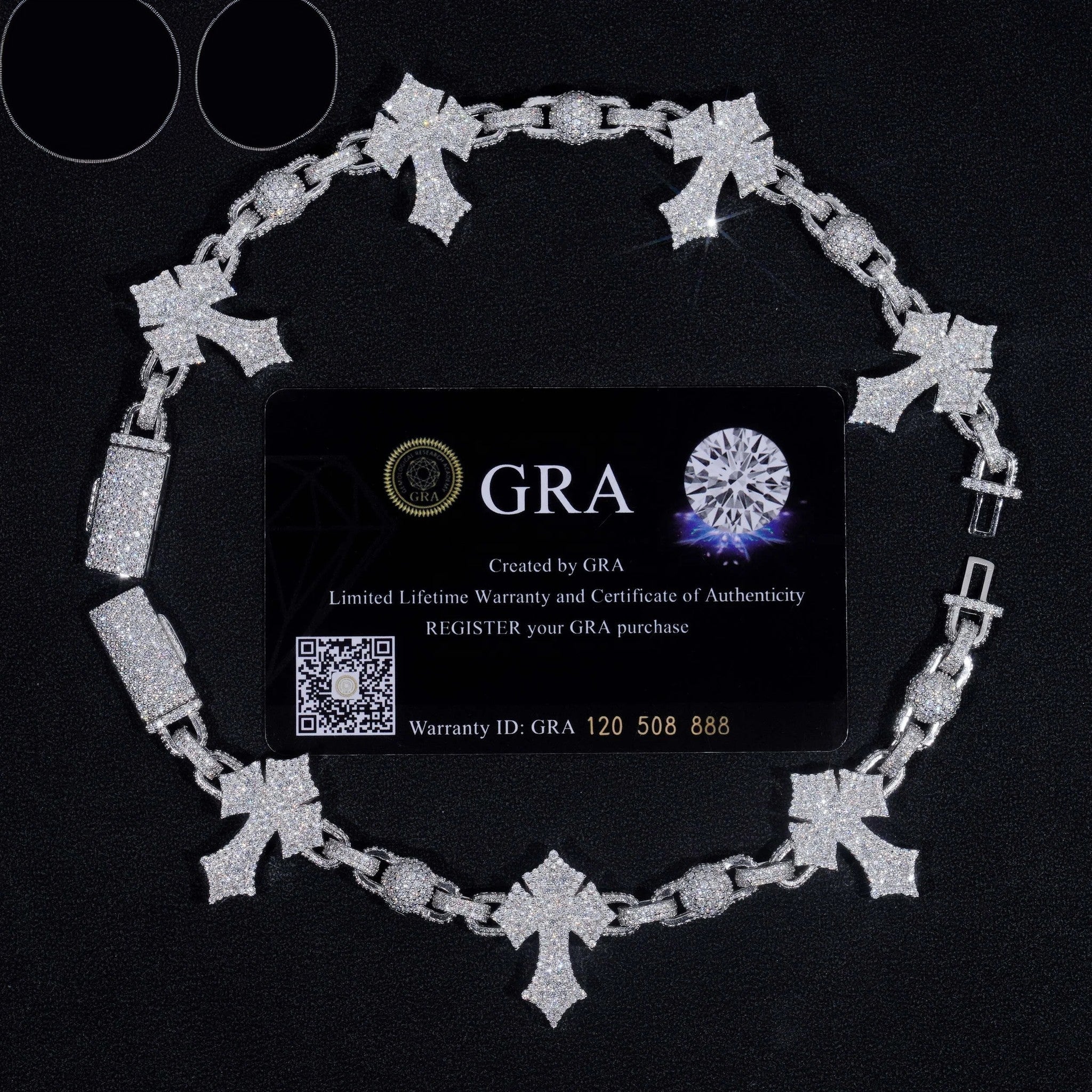 Pass Diamond Tester Silver 925 Gold Plated Hip Hop Jewelry Custom Mens Cross Mix Ball VVS Moissanite Cuban Link Bracelets
