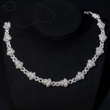 New Arrival VVS Moissanite Necklace Solid 925 Silver Cuban Link Hip Hop Jewelry Iced Out Flower Cross Link Cuban Necklace