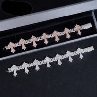 Pass Diamond Tester Silver 925 Gold Plated Hip Hop Jewelry Custom Mens Cross VVS Moissanite Cuban Bracelet