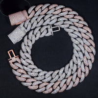 Big Heavy Solid 28MM GRA Certificate 925 Sterling Silver Miami Moissanite Diamond Cuban Link Chain