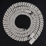 Hot Sale Rise up Moissanite Chain Pass Diamond Tester Diamonds 925 Sterling Silver Gold Plated Cuban Link Chain