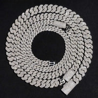 Hot Sale Rise up Moissanite Chain Pass Diamond Tester Diamonds 925 Sterling Silver Gold Plated Cuban Link Chain